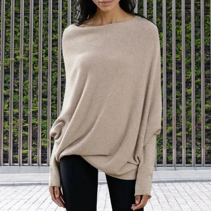 Maple - Langermet Off-Shoulder Genser