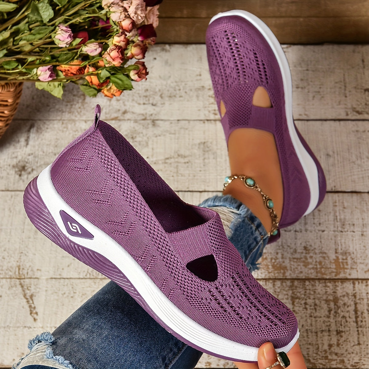 Viola - Dame Ortopedisk slip-on sko