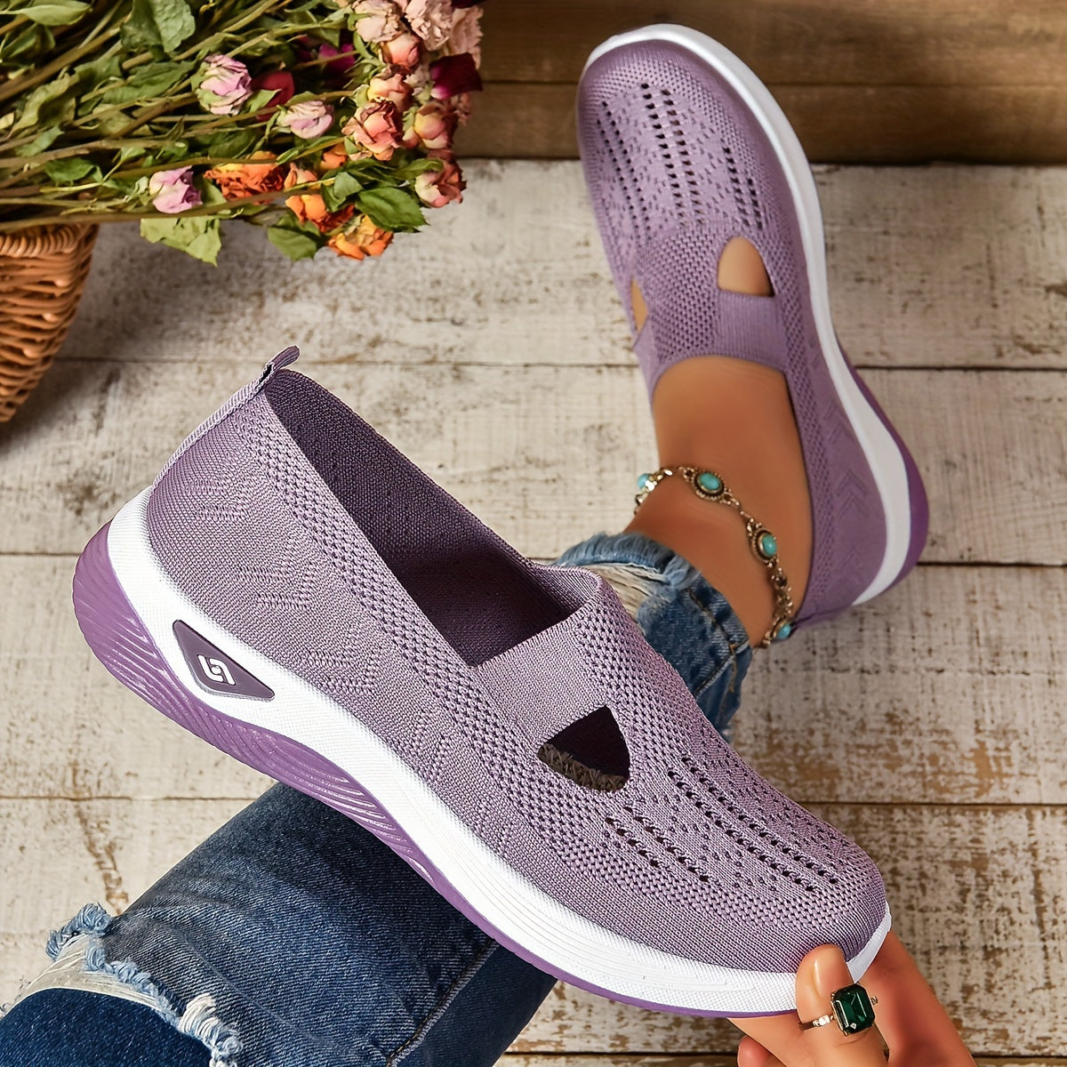 Viola - Dame Ortopedisk slip-on sko