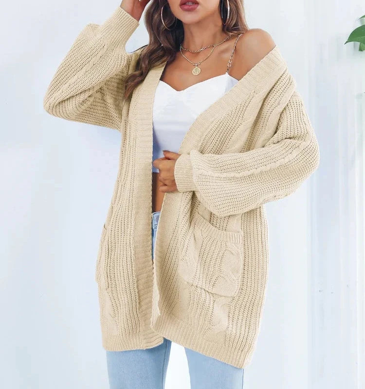 Shane - Lose lanterne langermet cardigan