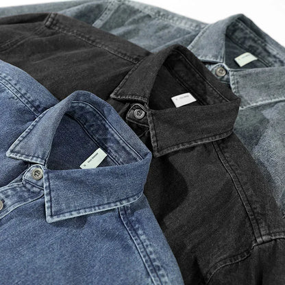 Randal - Denim Botton Up-skjorte