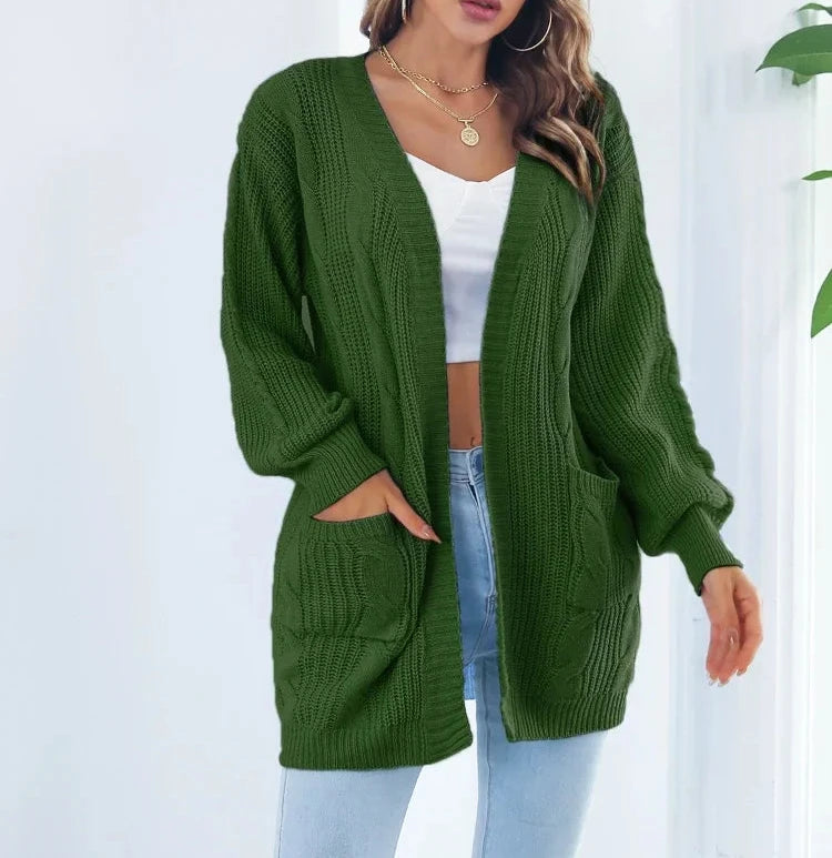 Shane - Lose lanterne langermet cardigan