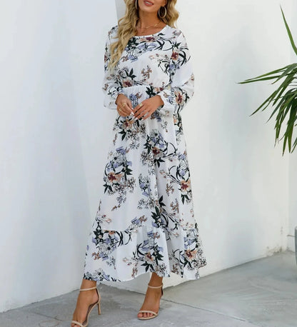 Lovisa - Floral Elegance-kjole med midje