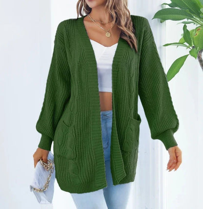 Shane - Lose lanterne langermet cardigan