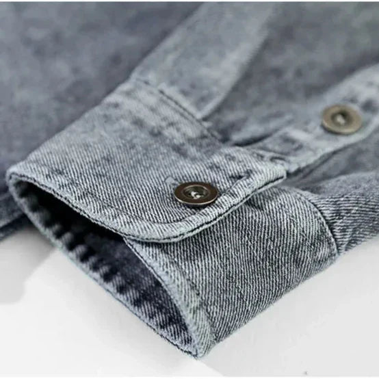 Randal - Denim Botton Up-skjorte